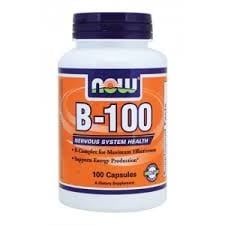 NOW - Vitamin B-100 - 100 kaps