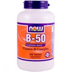NOW - Vitamin B-50 - 250kaps