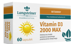 Vitamin D3 2000 MAX, 60 kapsułek