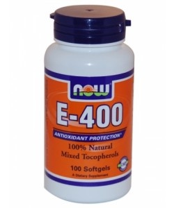 NOW - Vitamin E-400 - 100kaps