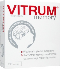 Vitrum Memory, tabletki, 60 szt