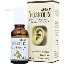 Voskolix, spray do higieny uszu, 30 ml