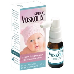 Voskolix, spray do higieny uszu, 15 ml