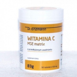 Witamina C MSE matrix, 90 tabletek
