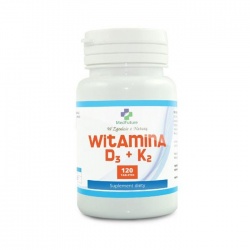 Witamina D3+K2, 120 tabletek