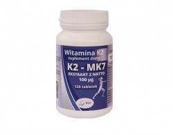 Witamina K2 MK-7, NattoPharma ASA, 30 kapsułek