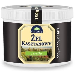 Żel kasztanowy z arniką, 500 g