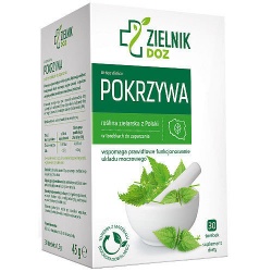 DOZ Zielnik Pokrzywa, zioła do zaparzania, 1,5 g, 30 saszetek