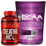 Creatine HCL  + Extra Pure BCAA 2:1:1