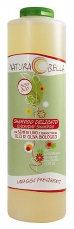 Delikatny szampon z siemieniem lnianym i oliwą z oliwek