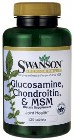 Glukozamina, Chondroityna, MSM