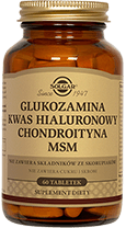 Glukozamina kwas hialuronowy chondroityna MSM