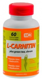L-Karnityna z zieloną herbatą i chromem