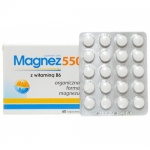Magnez 550 + wit. B6