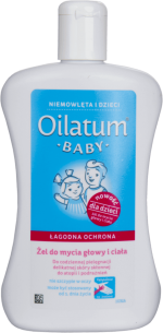 Oilatum Baby Łagodna Ochrona żel do mycia głowy i ciała