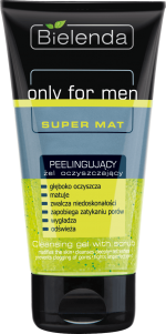 Only for Men SUPER MAT Peelingujący żel oczyszczający
