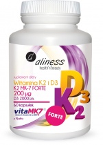 Witamina K2 Forte MK-7+D3